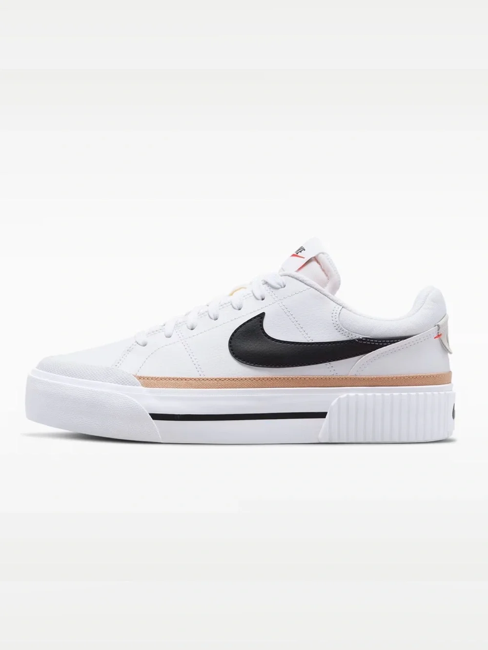 Nike court legacy lift white women’s 8 excellent condition